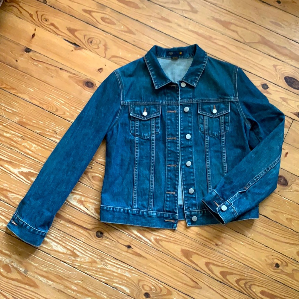 Gap Denim Jean Jacket waist length Medium